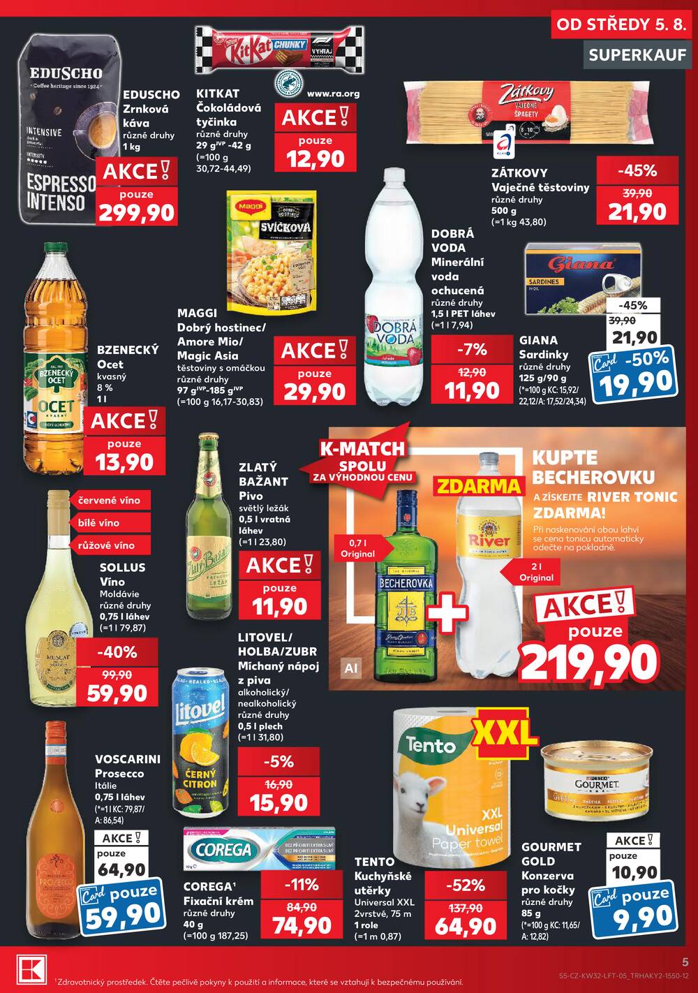 Leták Kaufland - Kaufland 5.8. - 11.8. - Kaufland - Domažlice - strana 5 Leták Kaufland - Kaufland 5.8. - 11.8. - Kaufland - Domažlice - strana 5