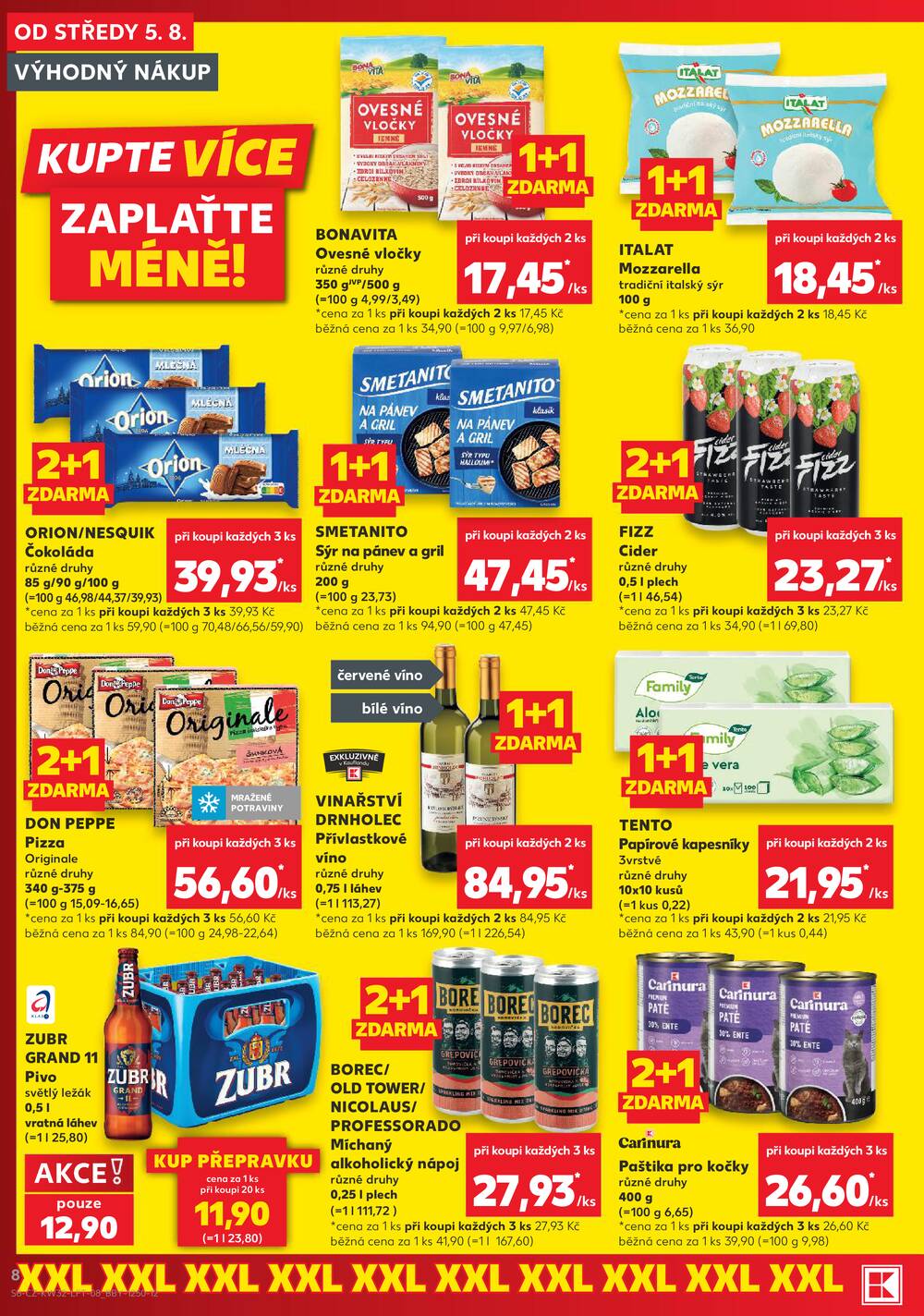 Leták Kaufland - Kaufland 5.8. - 11.8. - Kaufland - Domažlice - strana 8 Leták Kaufland - Kaufland 5.8. - 11.8. - Kaufland - Domažlice - strana 8