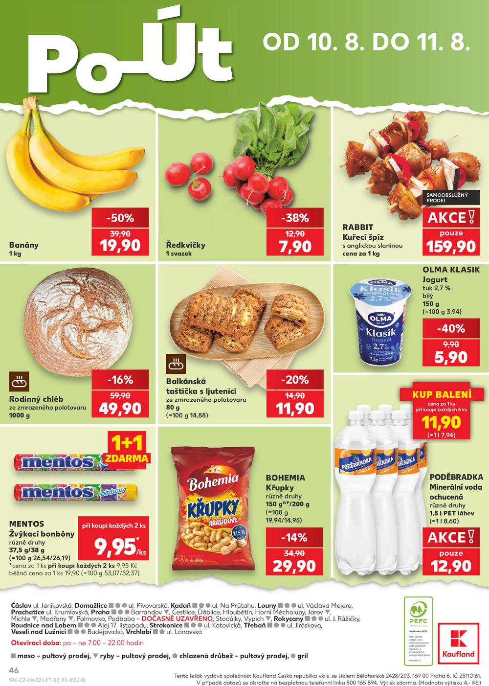 Kaufland 5.8. - 11.8. - Kaufland - Domažlice