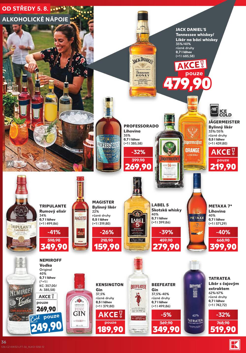 Kaufland 5.8. - 11.8. - Kaufland - Praha - Hloubětín