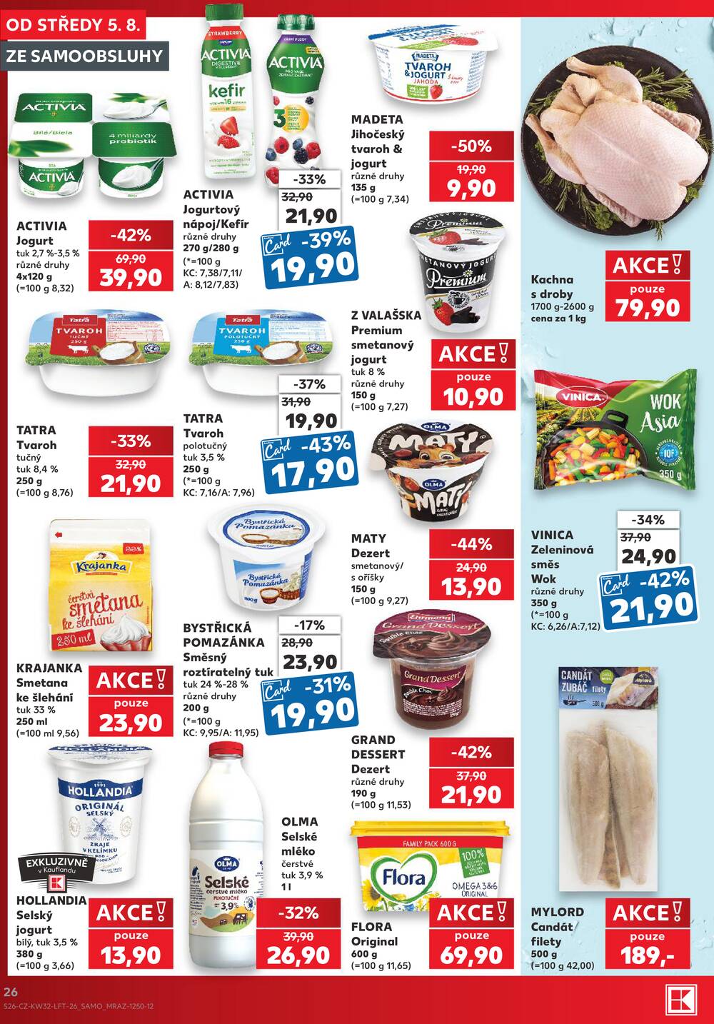 Leták Kaufland - Kaufland 5.8. - 11.8. - Kaufland - Beroun - strana 26