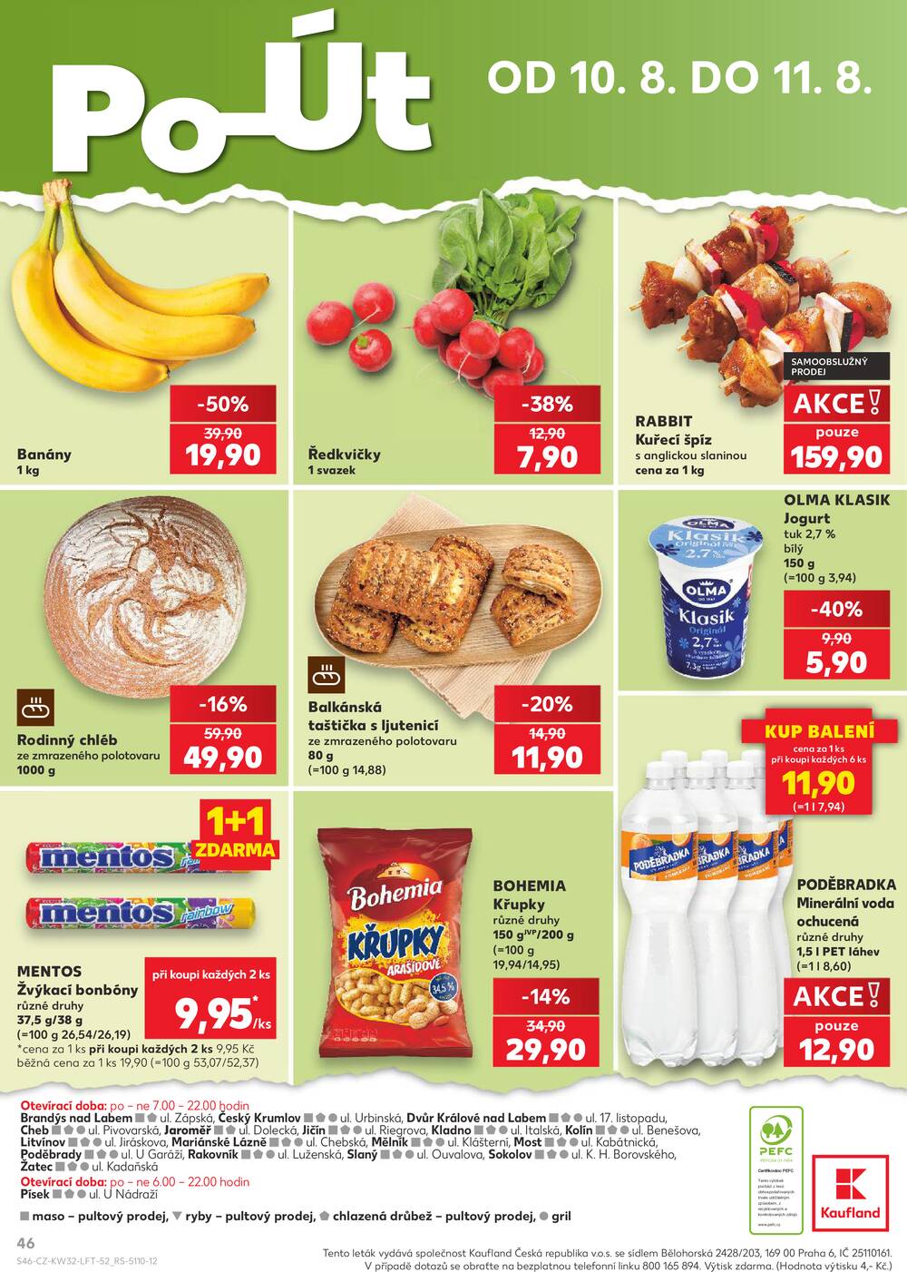 Kaufland 5.8. - 11.8. - Kaufland - Žatec