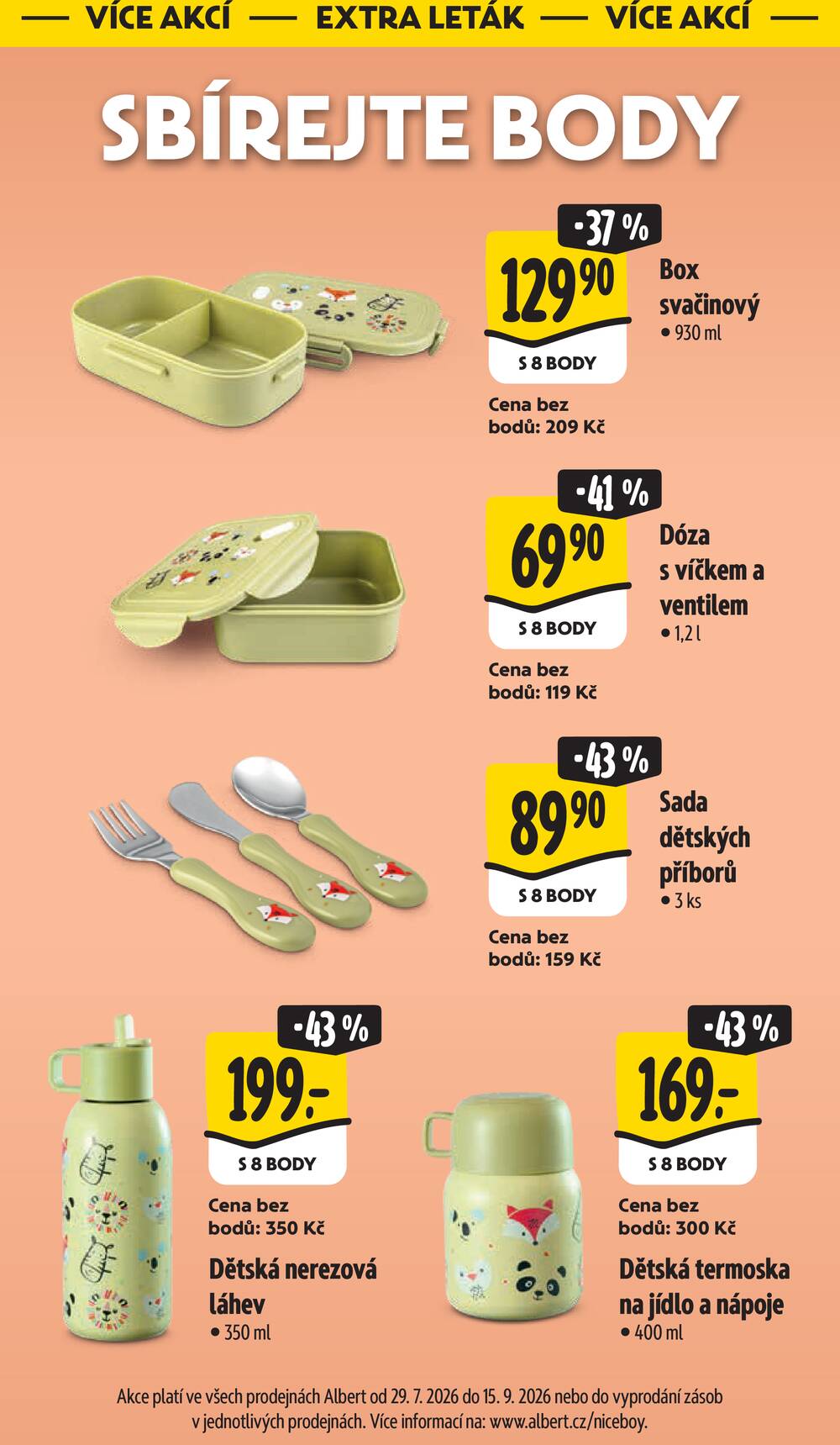 Albert Supermarket od 5.8. do 11.8.2026