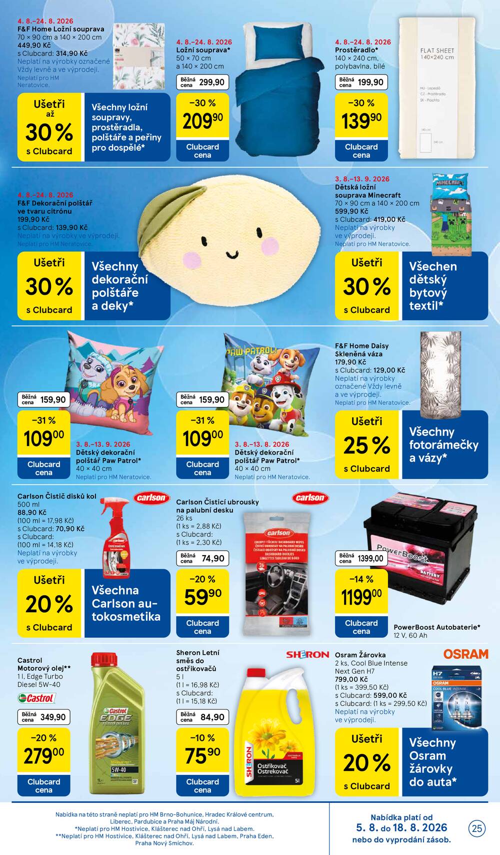 Tesco hypermarkety od 5.8. do 11.8.2026