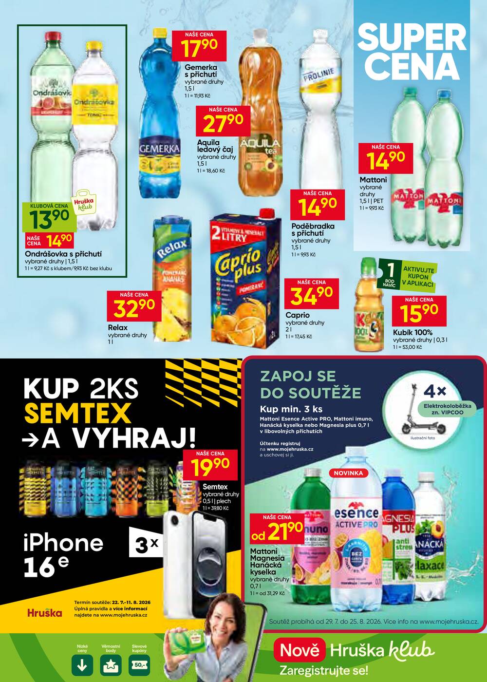 Leták Hruška - Hruška od 5.8. do 11.8.2026 - strana 9 Leták Hruška - Hruška od 5.8. do 11.8.2026 - strana 9