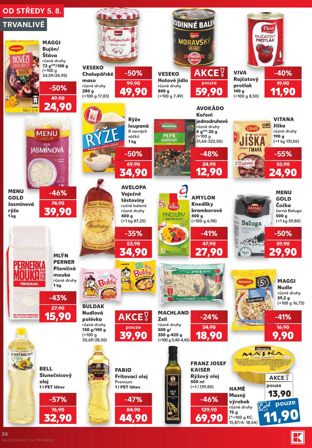 Kaufland 5.8. - 11.8. - Kaufland - Svitavy