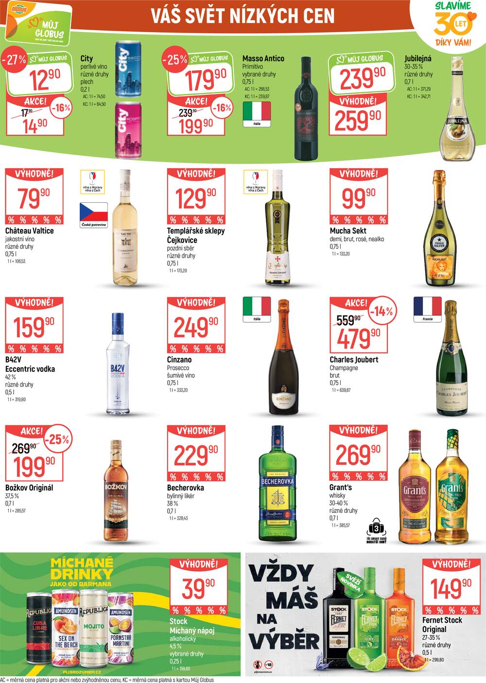 Leták Globus - Akční leták Globus 5.8. - 11.8.2026 - Globus České Budějovice - strana 24 Leták Globus - Akční leták Globus 5.8. - 11.8.2026 - Globus České Budějovice - strana 24