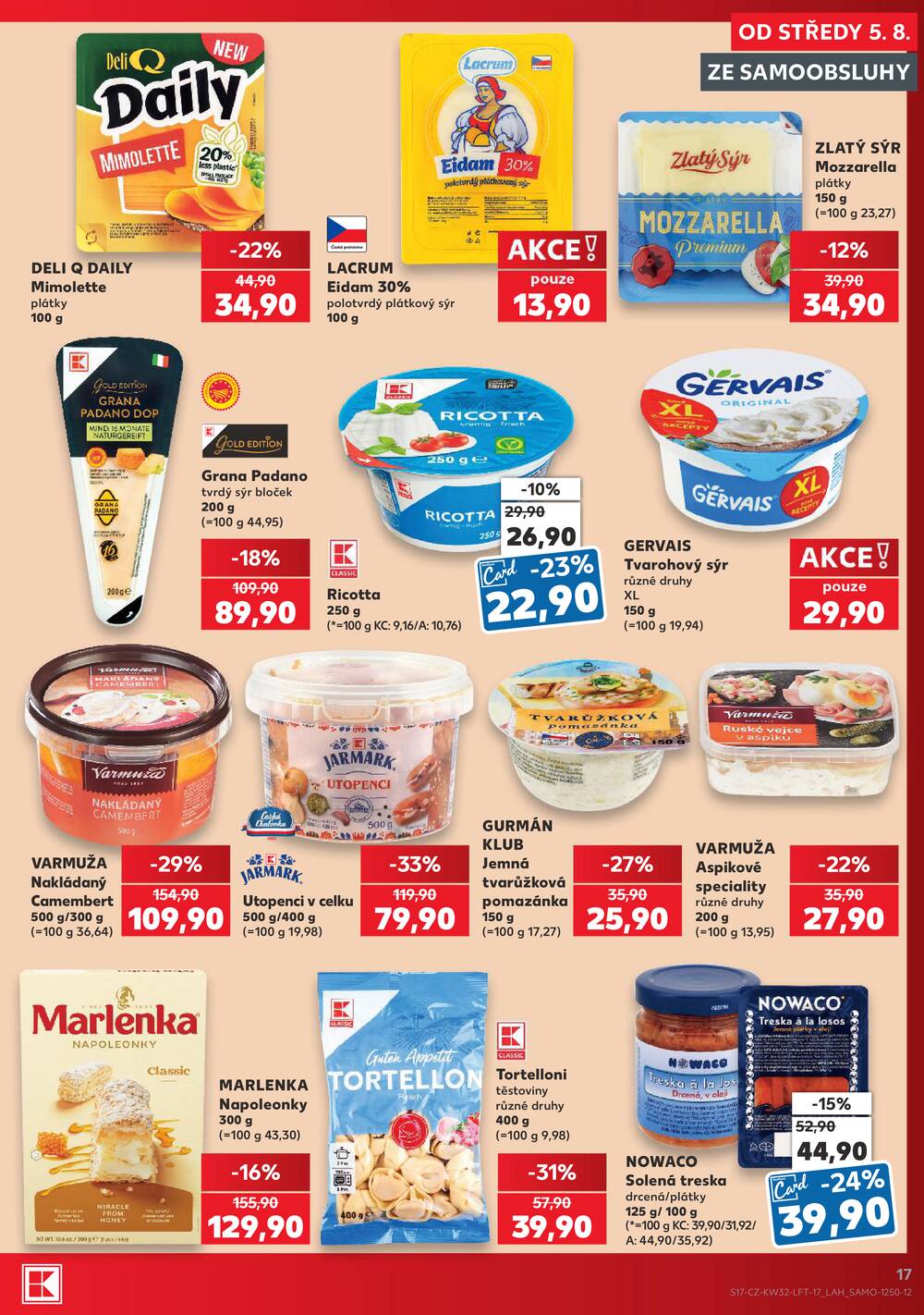 Kaufland 5.8. - 11.8. - Kaufland Moravská Třebová