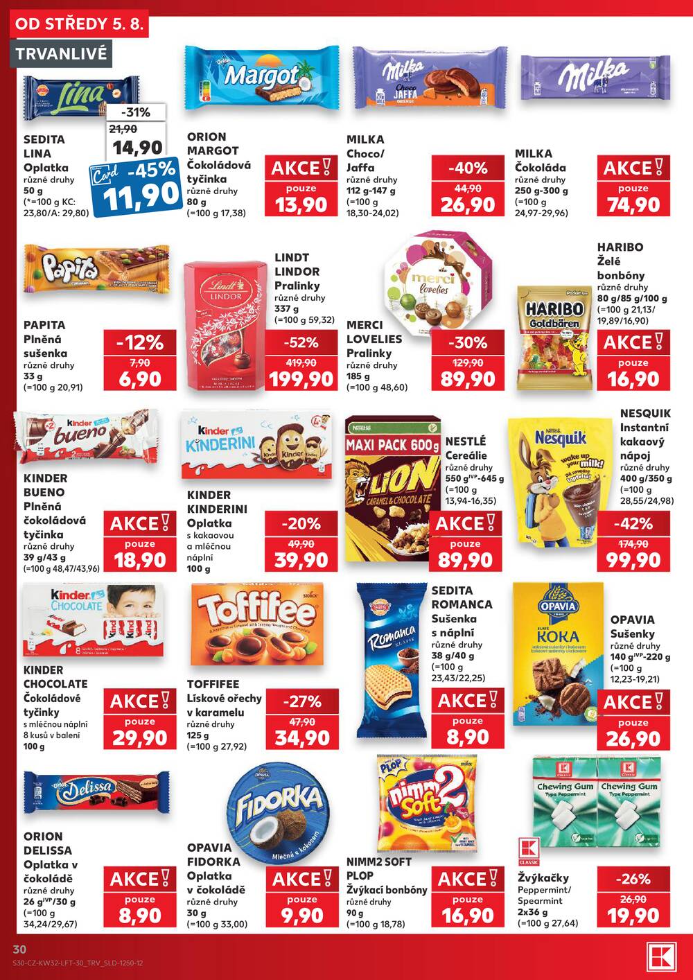 Kaufland 5.8. - 11.8. - Kaufland - Frýdek Místek