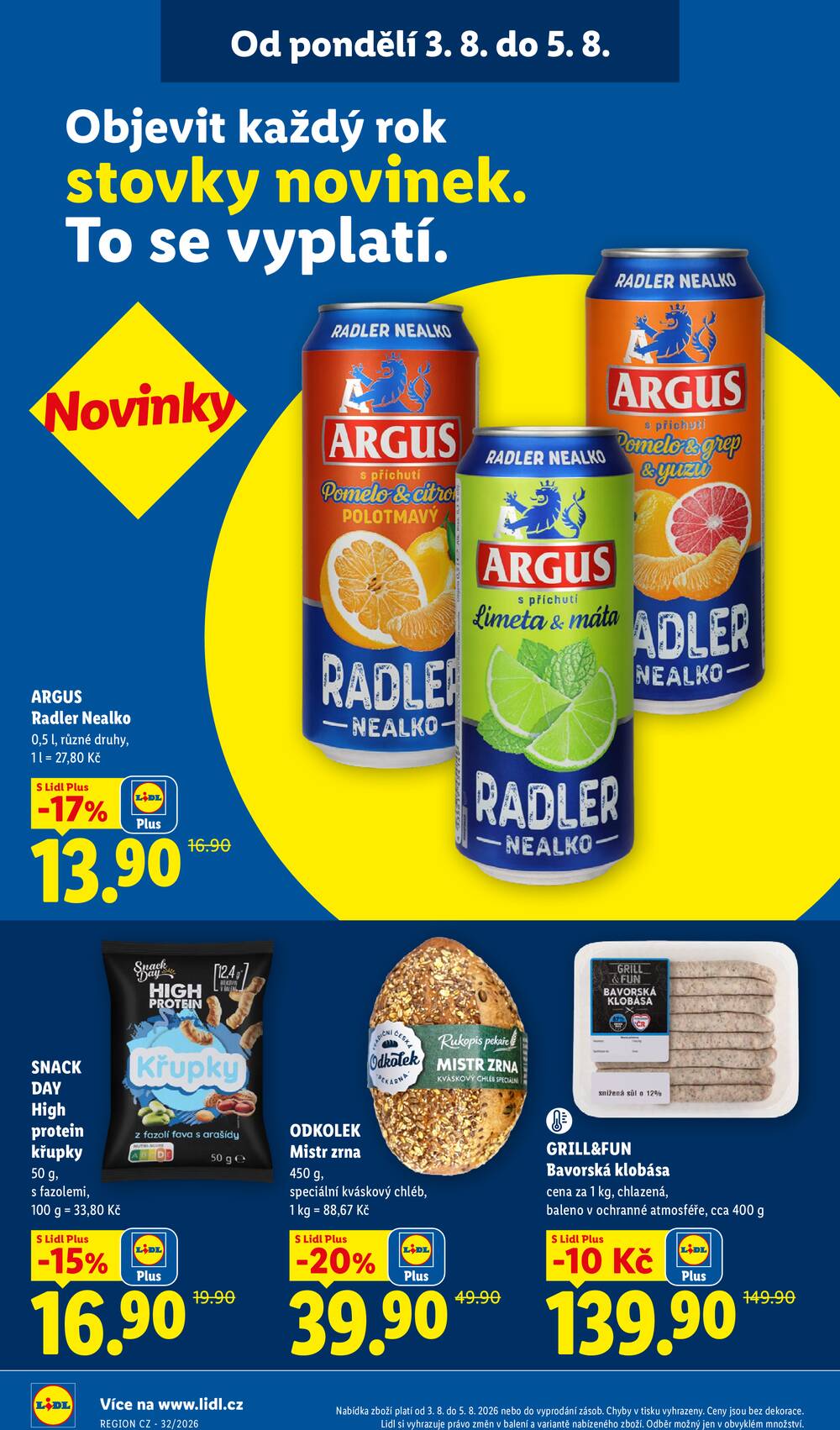Lidl od 3.8. do 5.8.2026