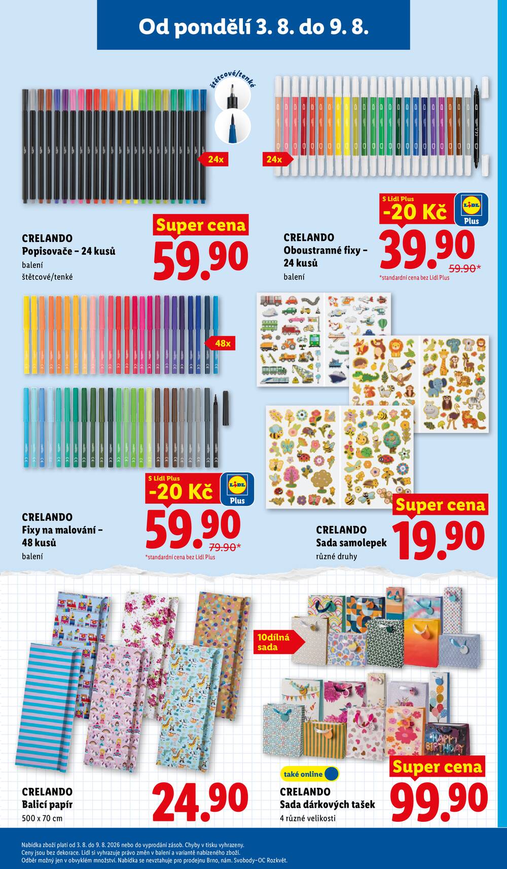 Lidl od 3.8. do 5.8.2026