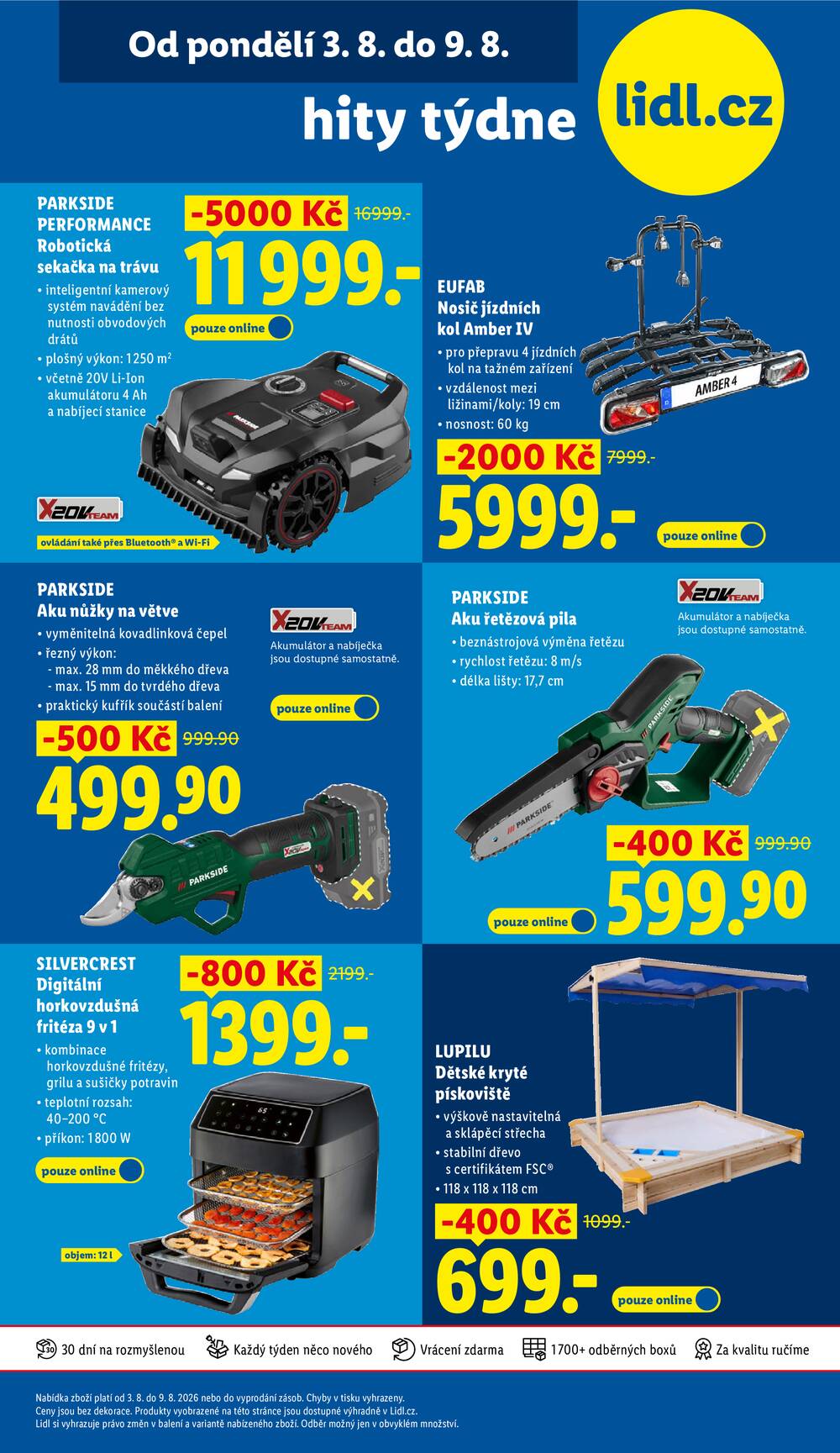 Lidl Čtvrtek od 6.8. do 9.8.2026
