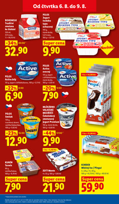 Lidl Čtvrtek od 6.8. do 9.8.2026