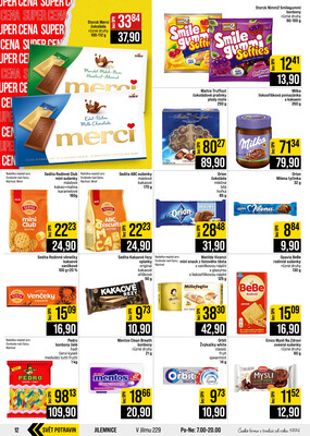 JIP Cash & Carry České Budějovice, Most, Náchod, Polička, Sušice a Svoboda nad Úpou od 5.8. do 11.8.2026
