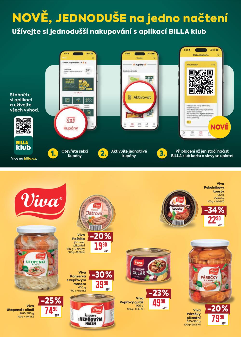 Billa katalog Partneři  od 12.8. do 8.9.2026