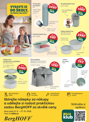Billa katalog Partneři  od 12.8. do 8.9.2026