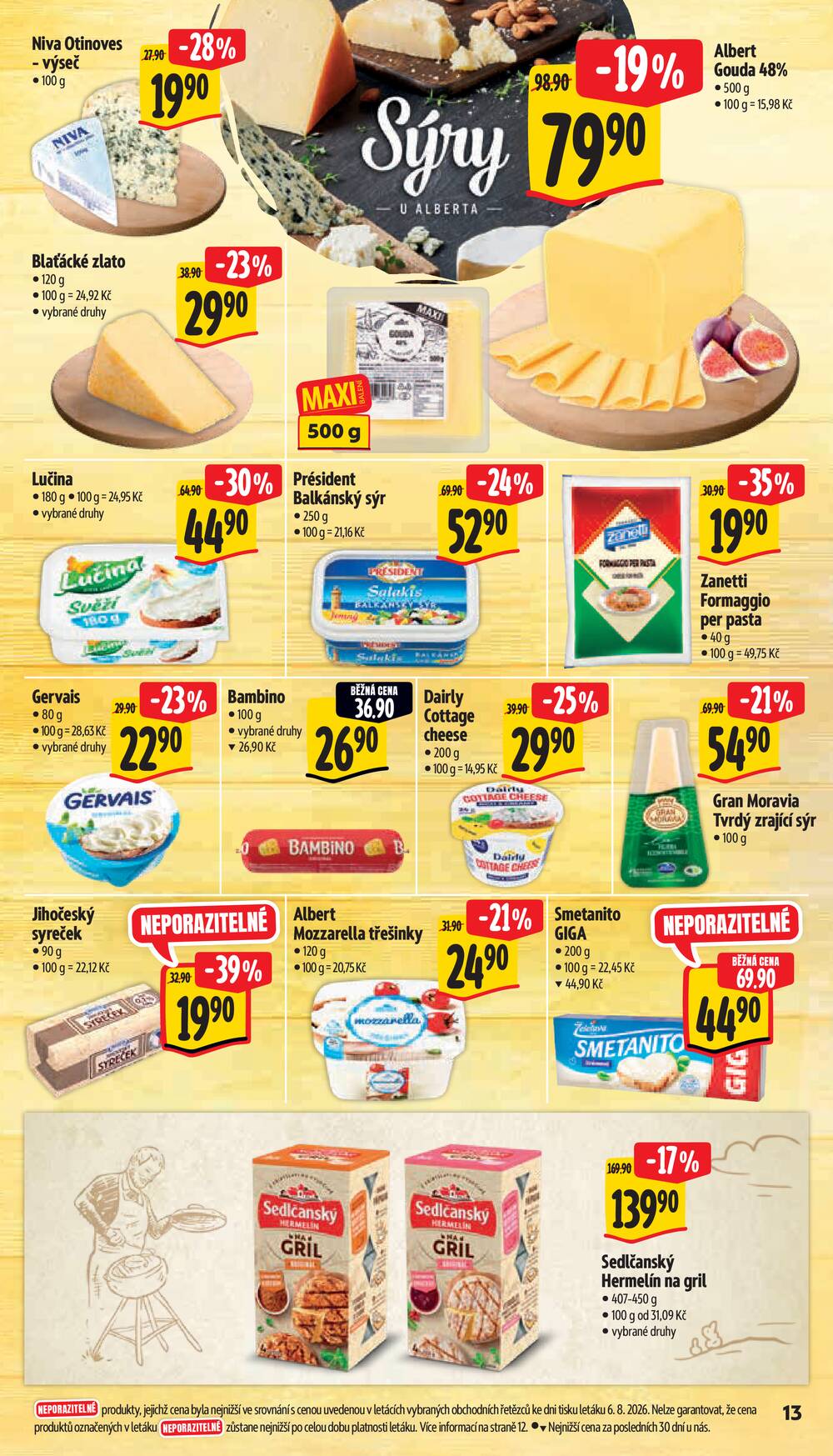 Leták Albert - Albert Supermarket od 12.8. do 18.8.2026 - strana 15 Leták Albert - Albert Supermarket od 12.8. do 18.8.2026 - strana 15