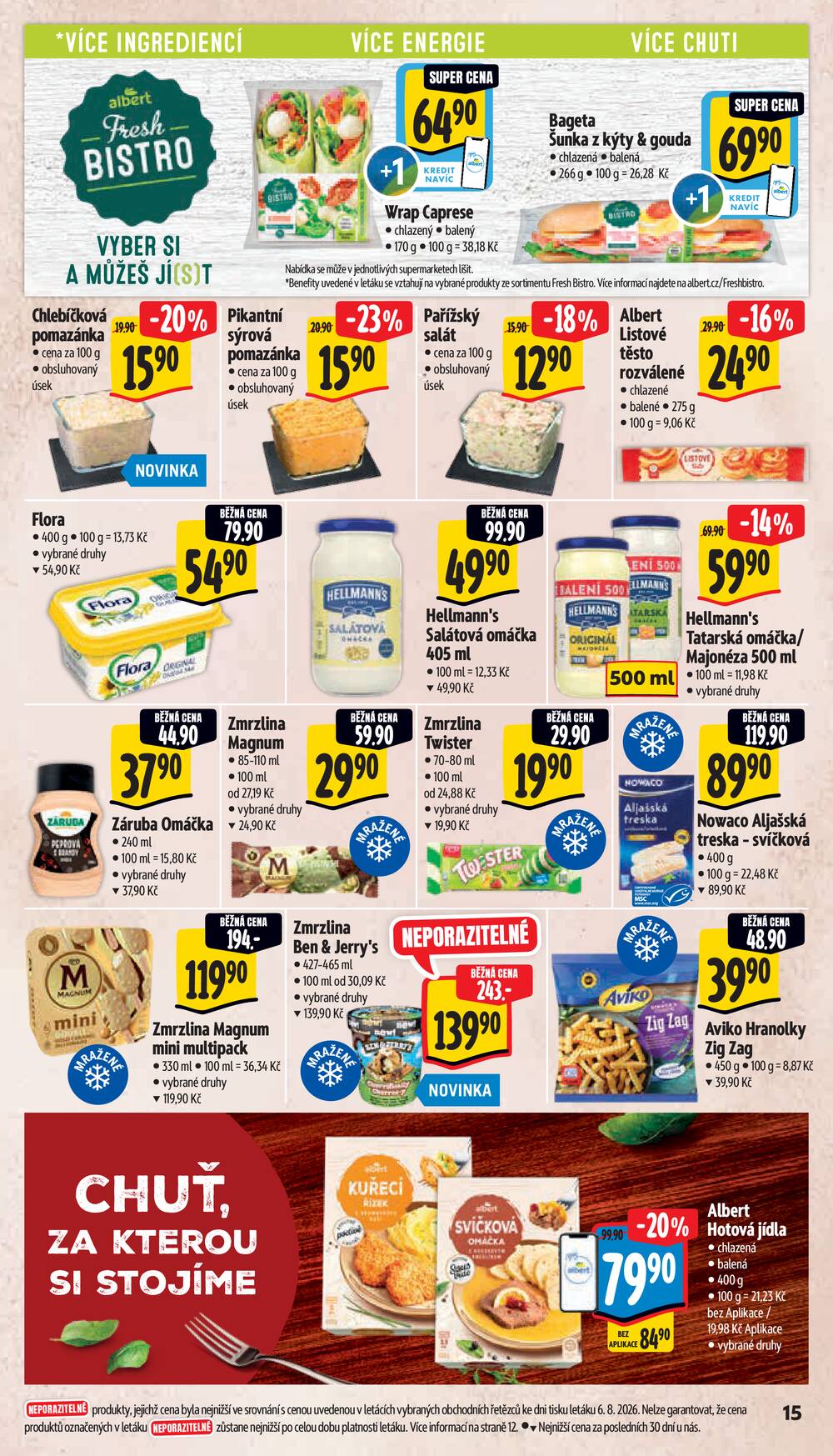 Leták Albert - Albert Supermarket od 12.8. do 18.8.2026 - strana 17 Leták Albert - Albert Supermarket od 12.8. do 18.8.2026 - strana 17