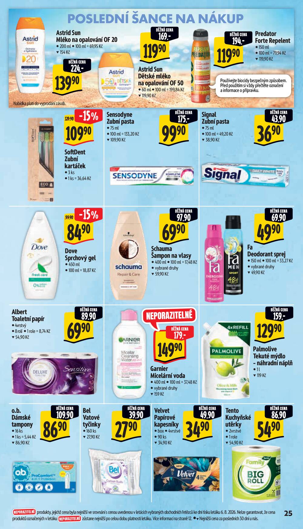 Albert Supermarket od 12.8. do 18.8.2026