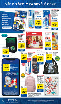 Tesco hypermarkety od 12.8. do 18.8.2026