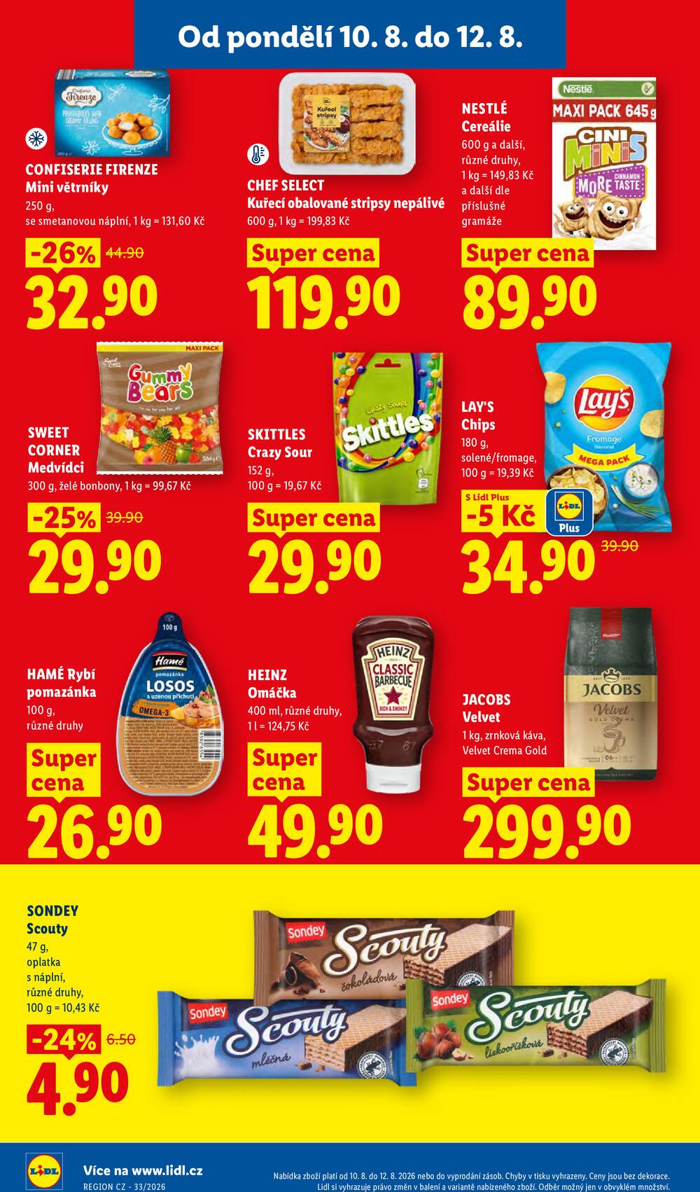 Leták Lidl - Lidl od 10.8. do 12.8.2026 - strana 28 Leták Lidl - Lidl od 10.8. do 12.8.2026 - strana 28