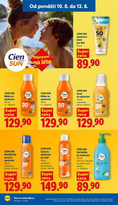 Lidl od 10.8. do 12.8.2026