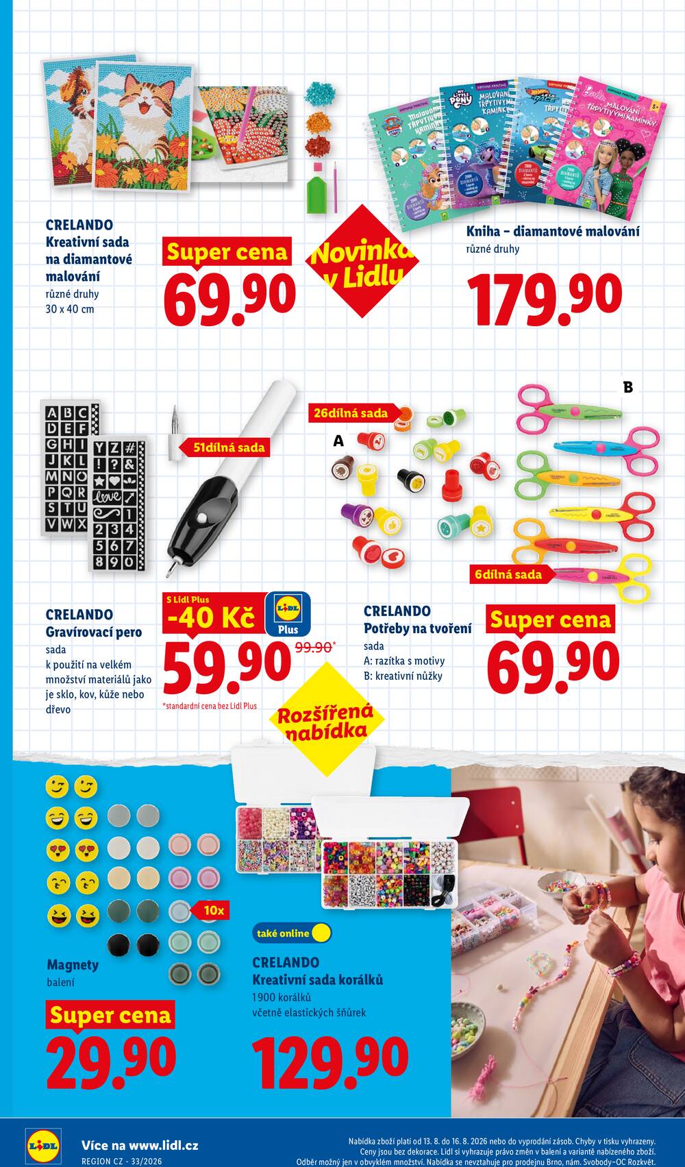 Lidl Čtvrtek od 13.8. do 16.8.2026