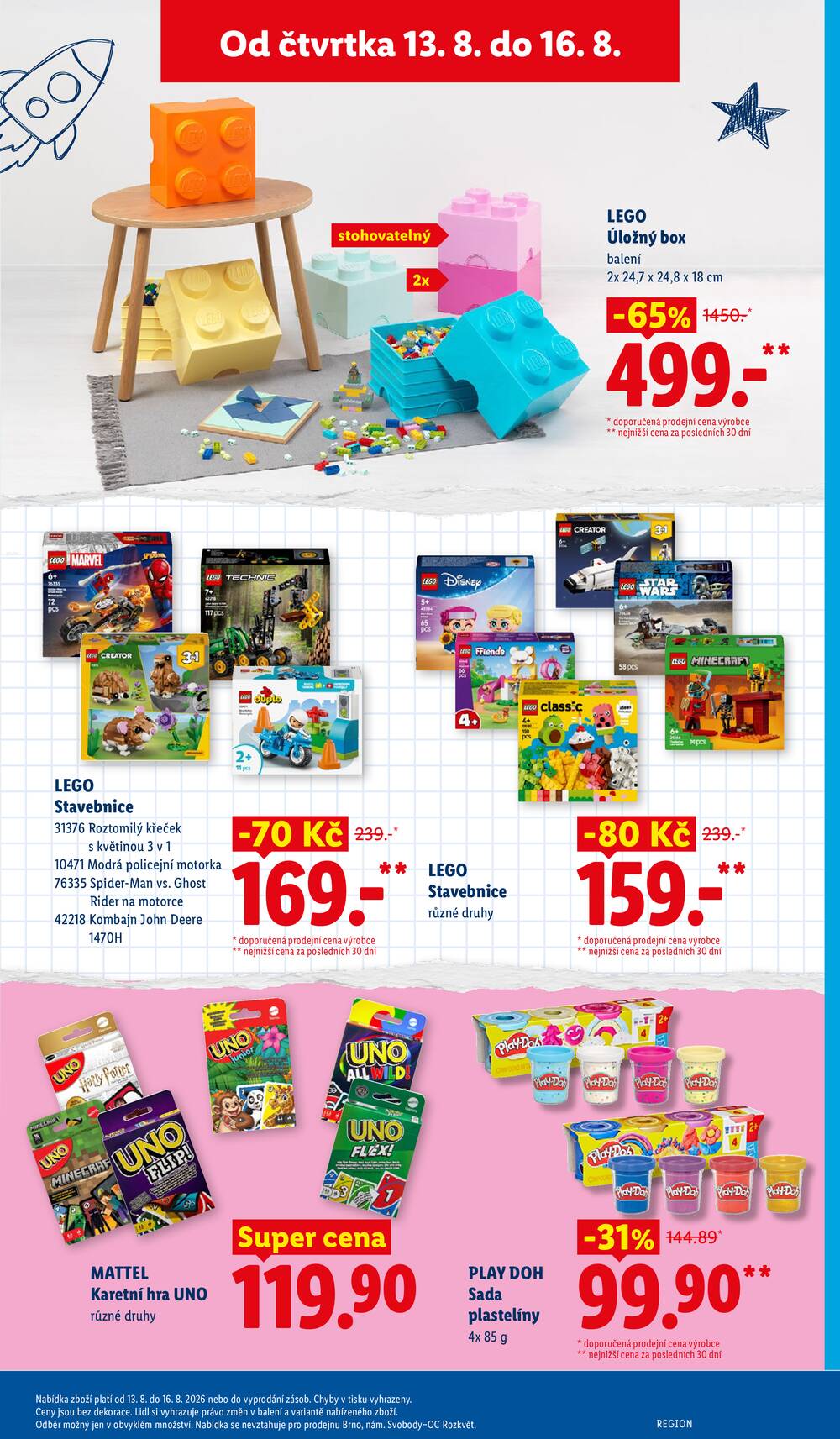 Lidl Čtvrtek od 13.8. do 16.8.2026