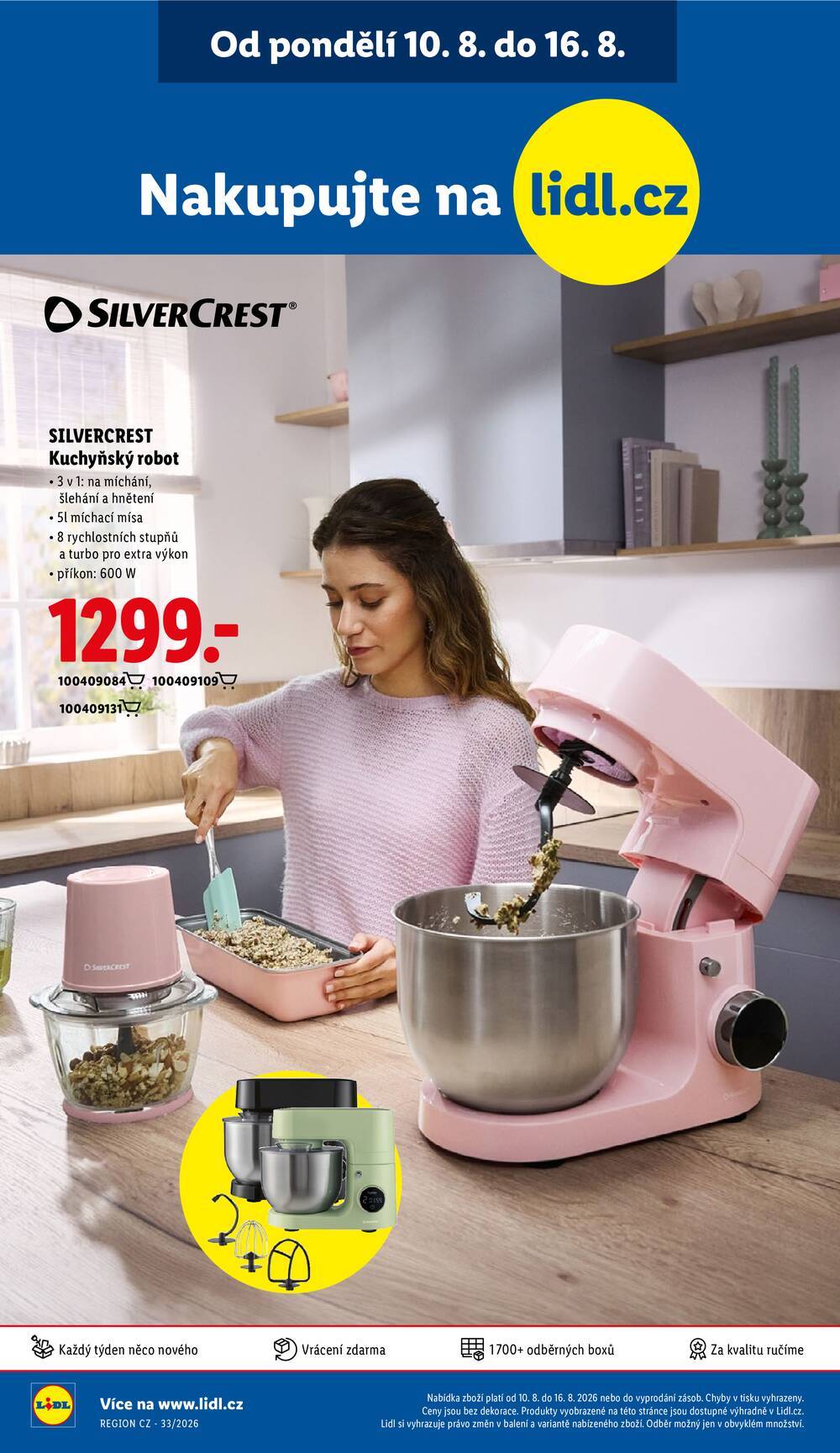 Leták Lidl - Lidl Čtvrtek od 13.8. do 16.8.2026 - strana 46 Leták Lidl - Lidl Čtvrtek od 13.8. do 16.8.2026 - strana 46