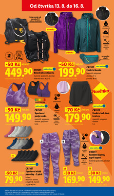Lidl Čtvrtek od 13.8. do 16.8.2026