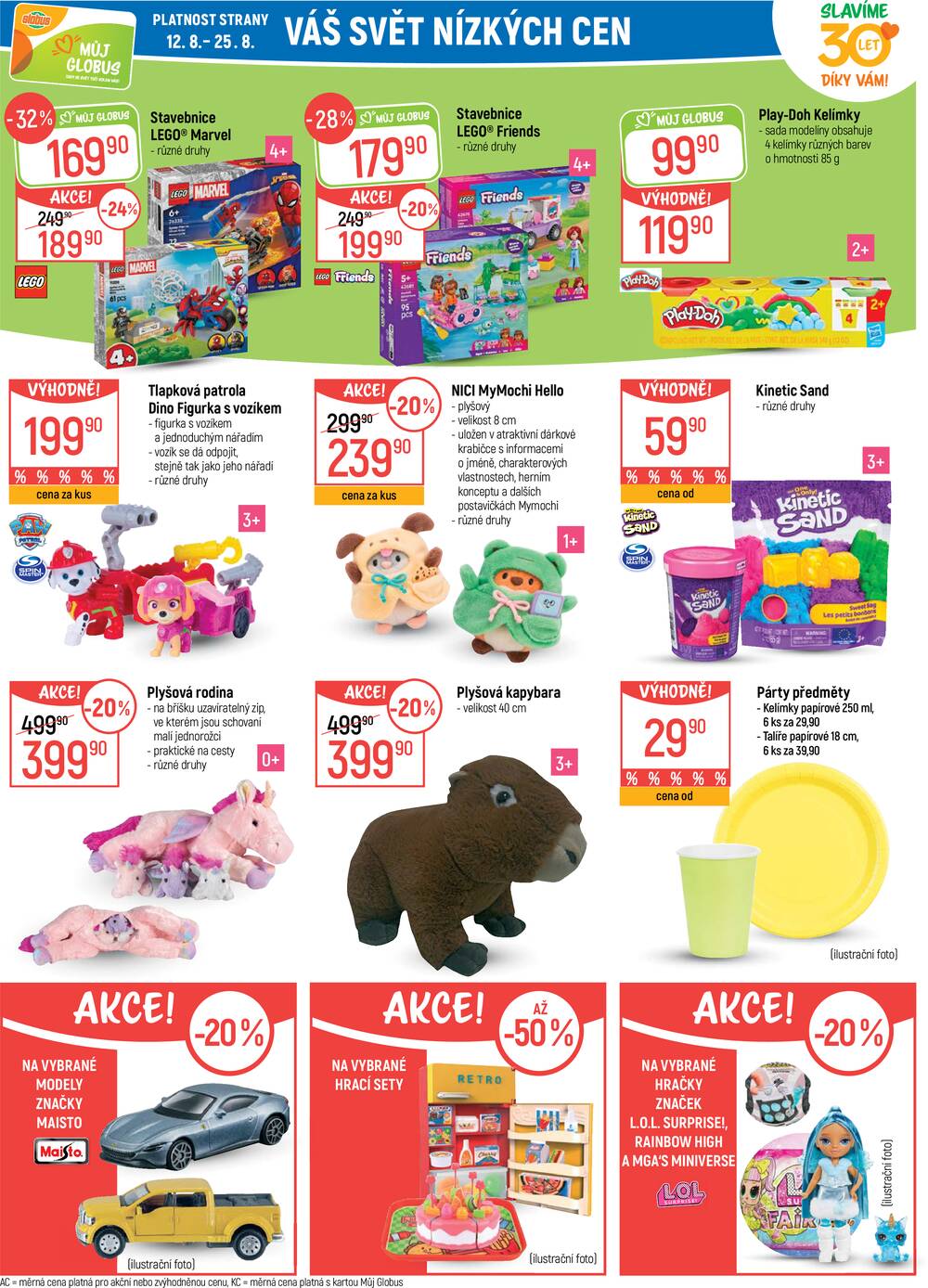 Akční leták Globus 12.8. - 18.8.2026 - Globus Brno Ivanovice