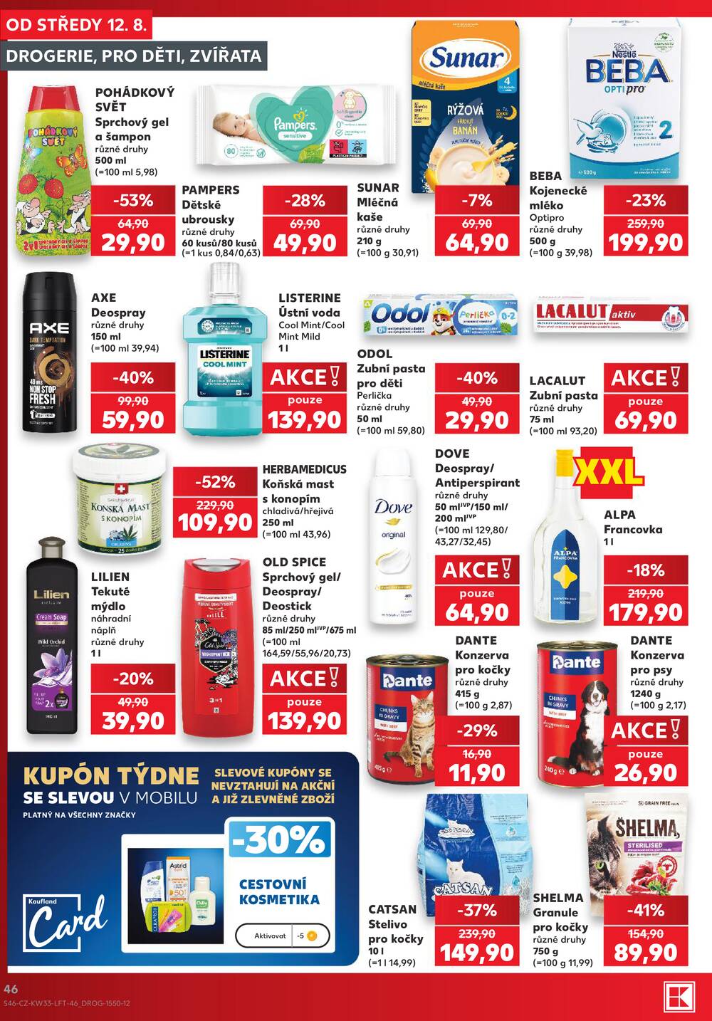 Kaufland 12.8. - 18.8. - Kaufland - Praha 3 (Jarov)