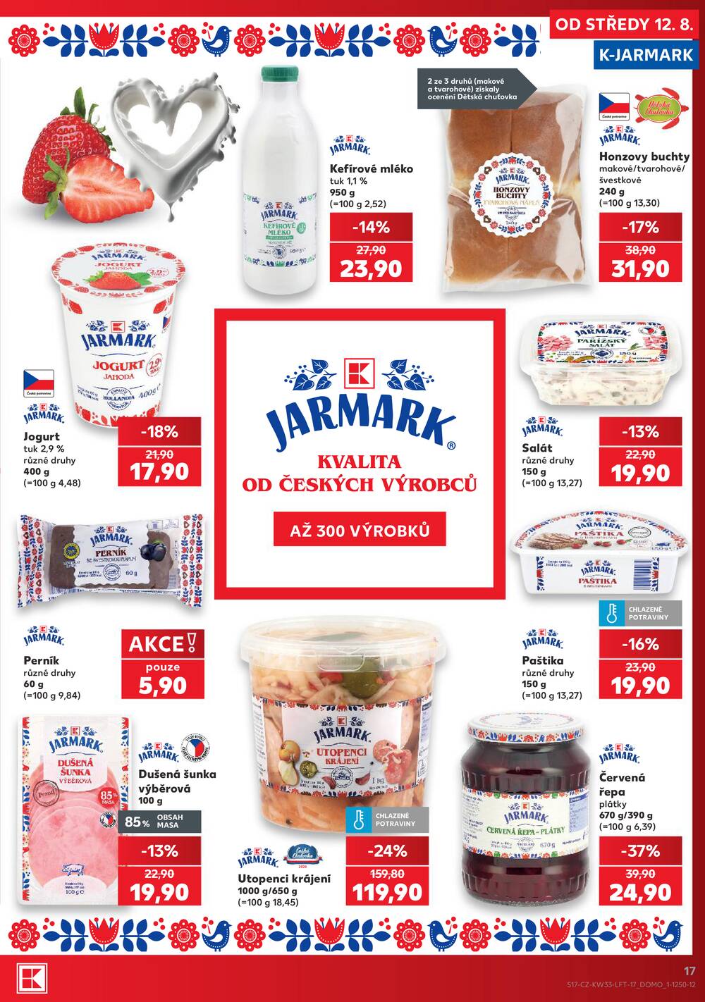 Leták Kaufland - Kaufland 12.8. - 18.8. - Kaufland Praha Čestlice - strana 17 Leták Kaufland - Kaufland 12.8. - 18.8. - Kaufland Praha Čestlice - strana 17