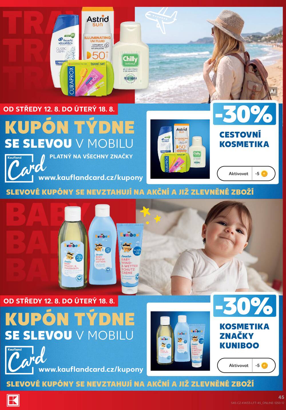 Kaufland 12.8. - 18.8. - Kaufland - Veselí nad Lužnicí - Budějovická