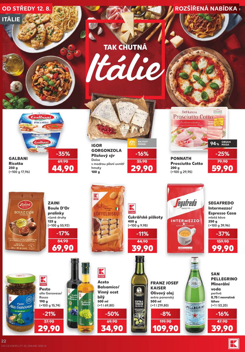 Kaufland 12.8. - 18.8. - Kaufland - Náchod
