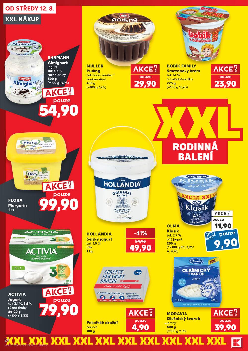 Leták Kaufland - Kaufland 12.8. - 18.8. - Kaufland - Mladá Boleslav - strana 24 Leták Kaufland - Kaufland 12.8. - 18.8. - Kaufland - Mladá Boleslav - strana 24