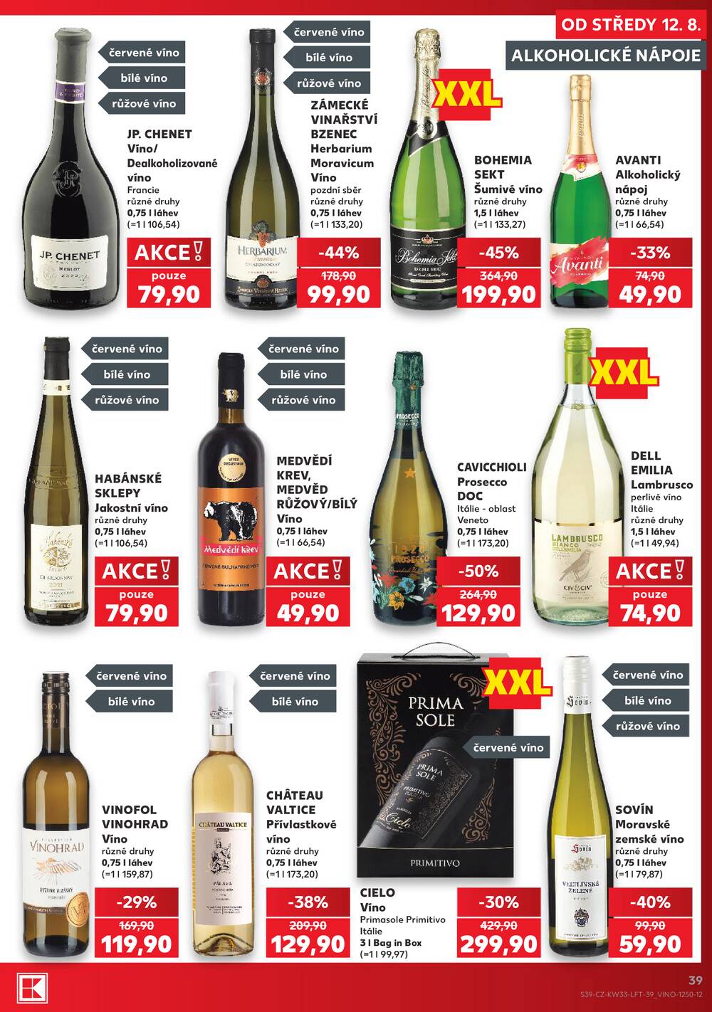 Leták Kaufland - Kaufland 12.8. - 18.8. - Kaufland - Mladá Boleslav - strana 39 Leták Kaufland - Kaufland 12.8. - 18.8. - Kaufland - Mladá Boleslav - strana 39