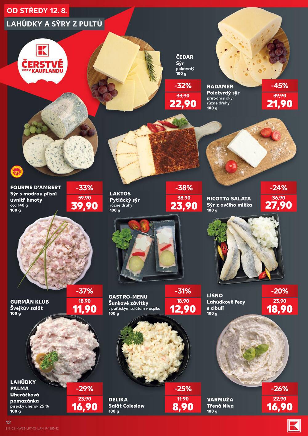 Kaufland 12.8. - 18.8. - Kaufland - Teplice (Čs. Dobrovolců)