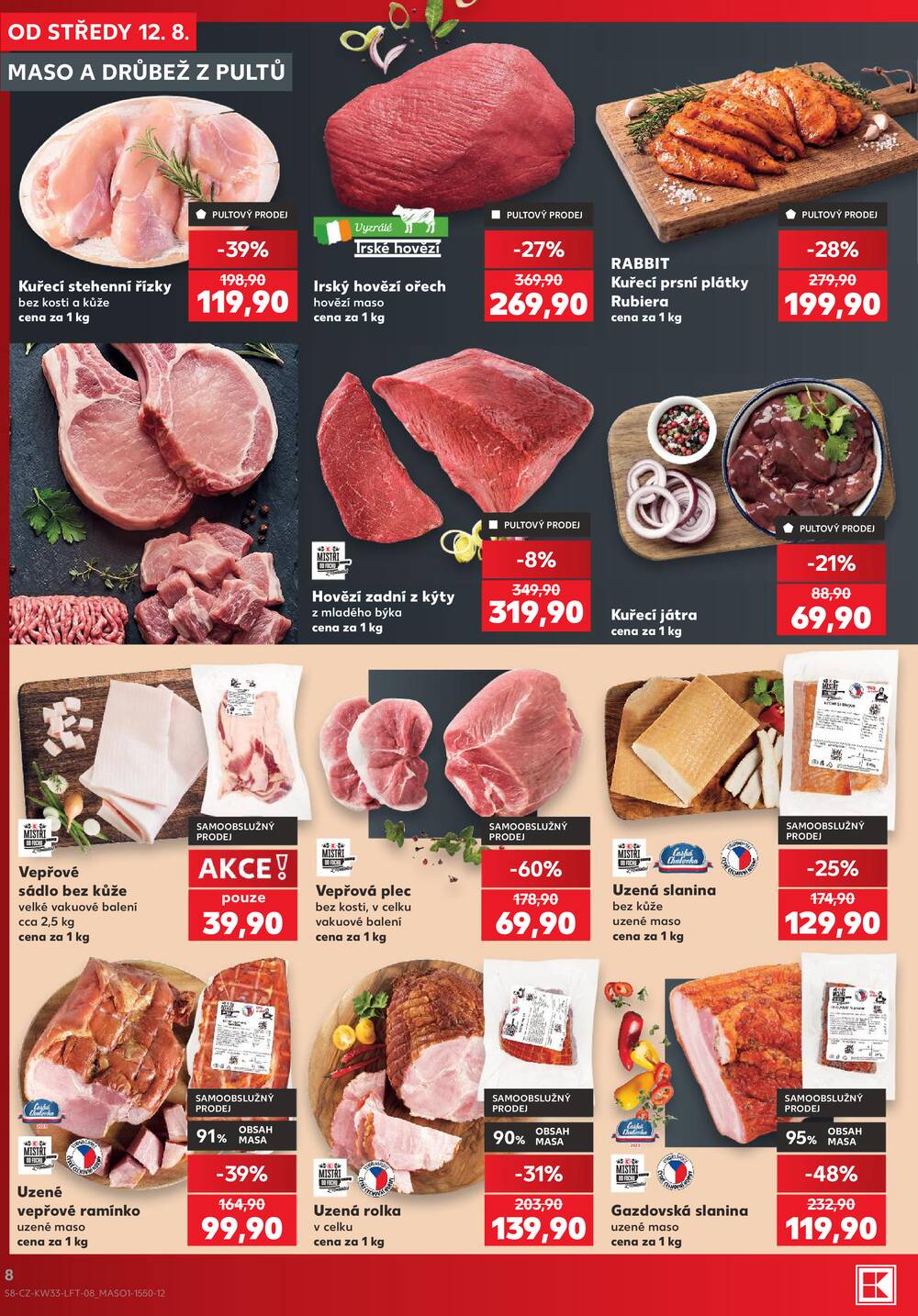 Kaufland 12.8. - 18.8. - Kaufland - Vyškov