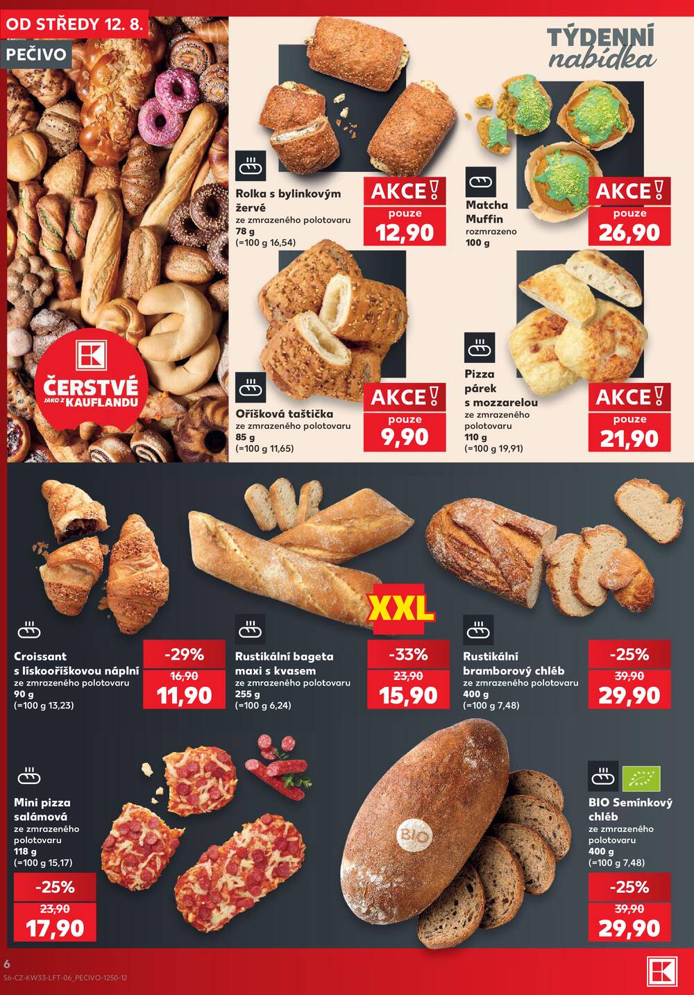 Leták Kaufland - Kaufland 12.8. - 18.8. - Kaufland - Rakovník (ul. Luženská) - strana 6 Leták Kaufland - Kaufland 12.8. - 18.8. - Kaufland - Rakovník (ul. Luženská) - strana 6