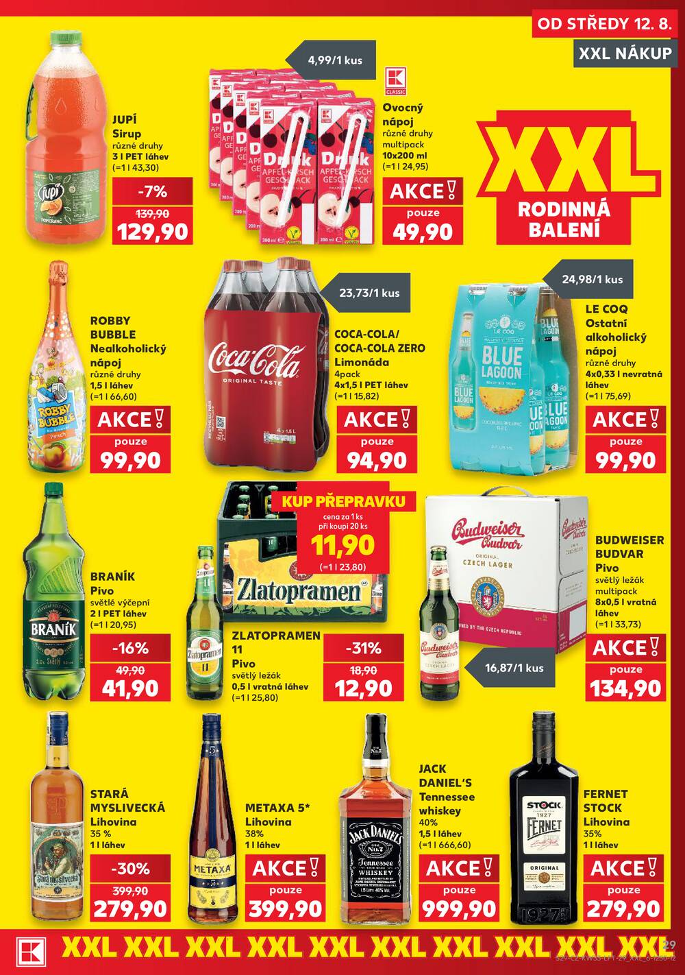 Kaufland 12.8. - 18.8. - Kaufland - Rožnov pod Radhoštěm - Meziříčská