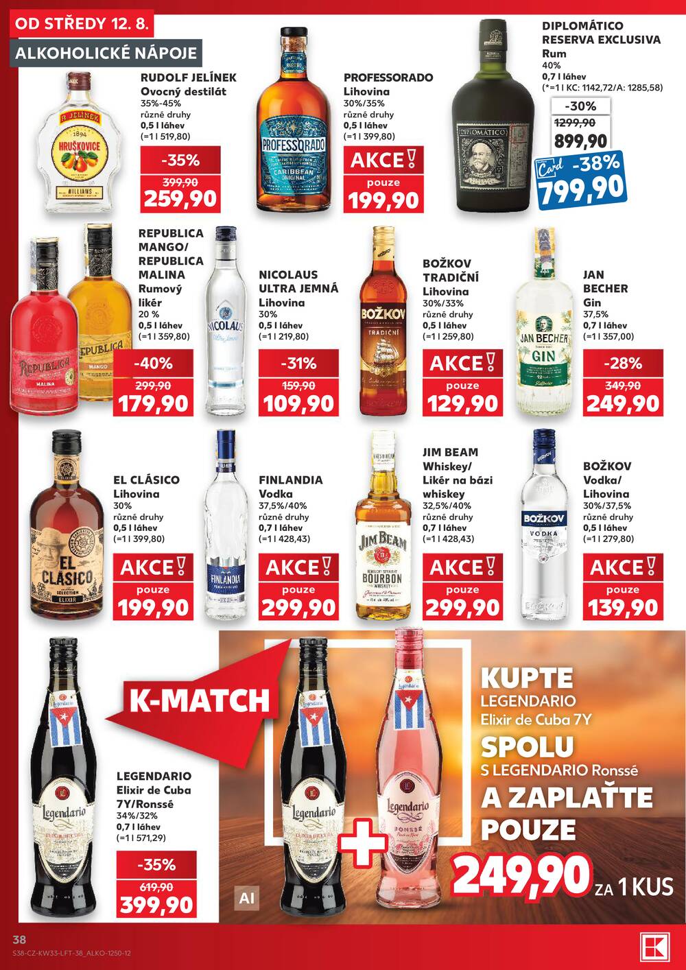 Kaufland 12.8. - 18.8. - Kaufland - Rožnov pod Radhoštěm - Meziříčská