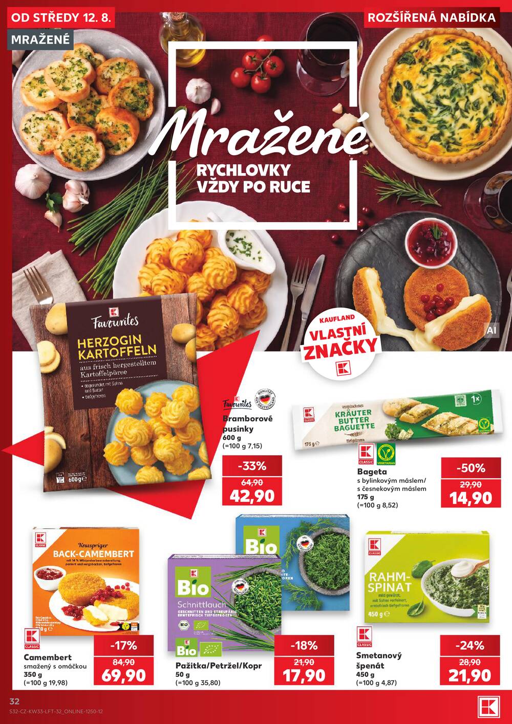 Kaufland 12.8. - 18.8. - Kaufland - Ostrov - Jáchymovská