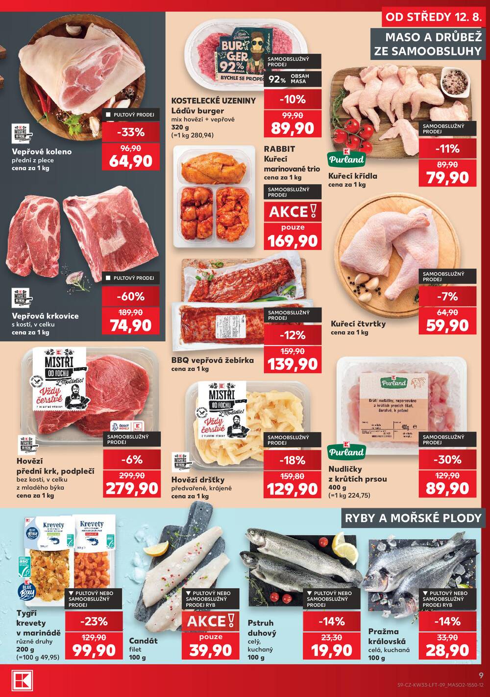 Kaufland 12.8. - 18.8. - Kaufland - Roudnice nad Labem