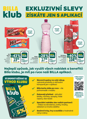 BILLA od 12.8. do 18.8.2026