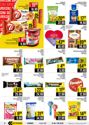 JIP Cash & Carry České Budějovice, Most, Náchod, Polička, Sušice a Svoboda nad Úpou od 12.8. do 18.8.2026