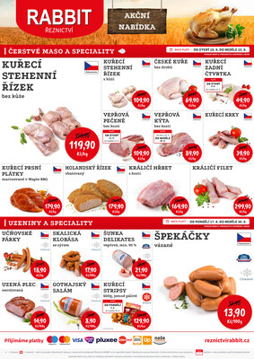 RABBIT řeznictví : 1 leták