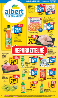 Leták Albert Supermarket Jihomoravský od 19.8. do 25.8.2026