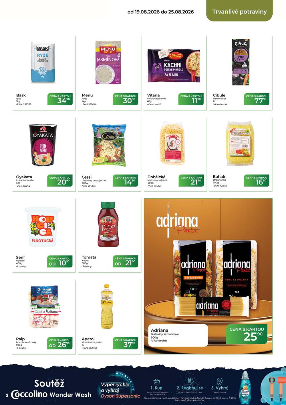 Tamda Foods od 19.8. do 25.8.2026