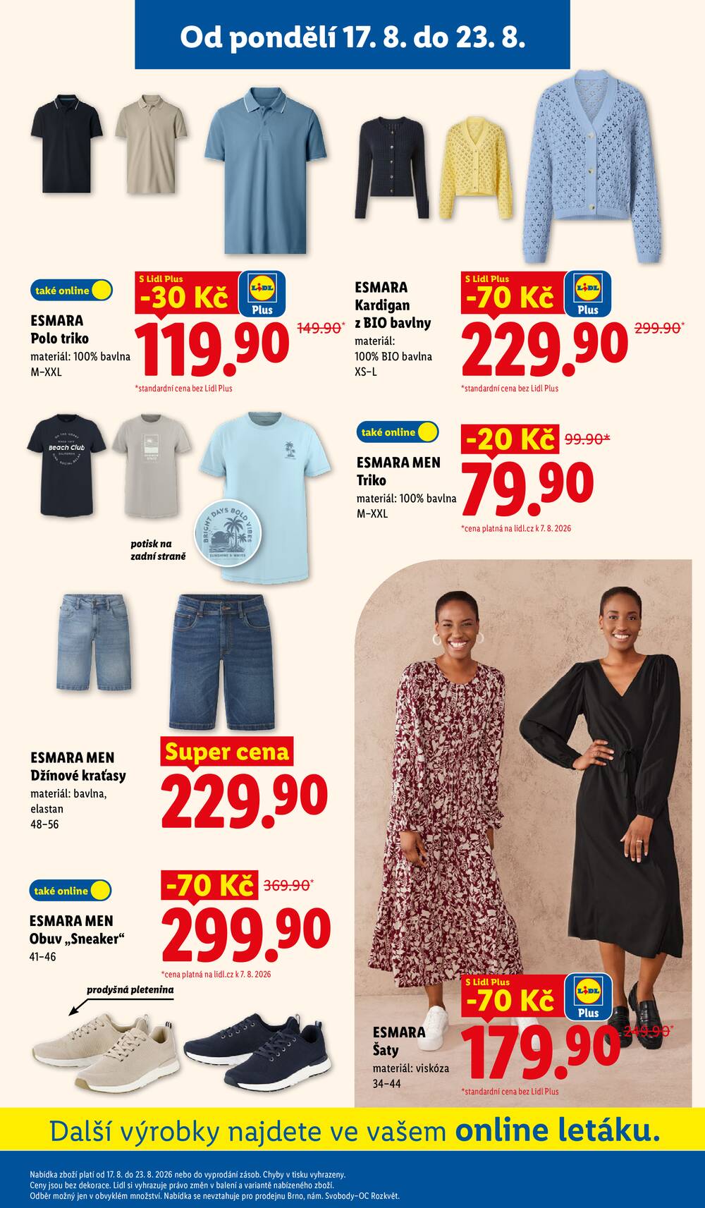 Lidl od 17.8. do 19.8.2026